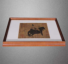 西峡书画装裱配框服务案例